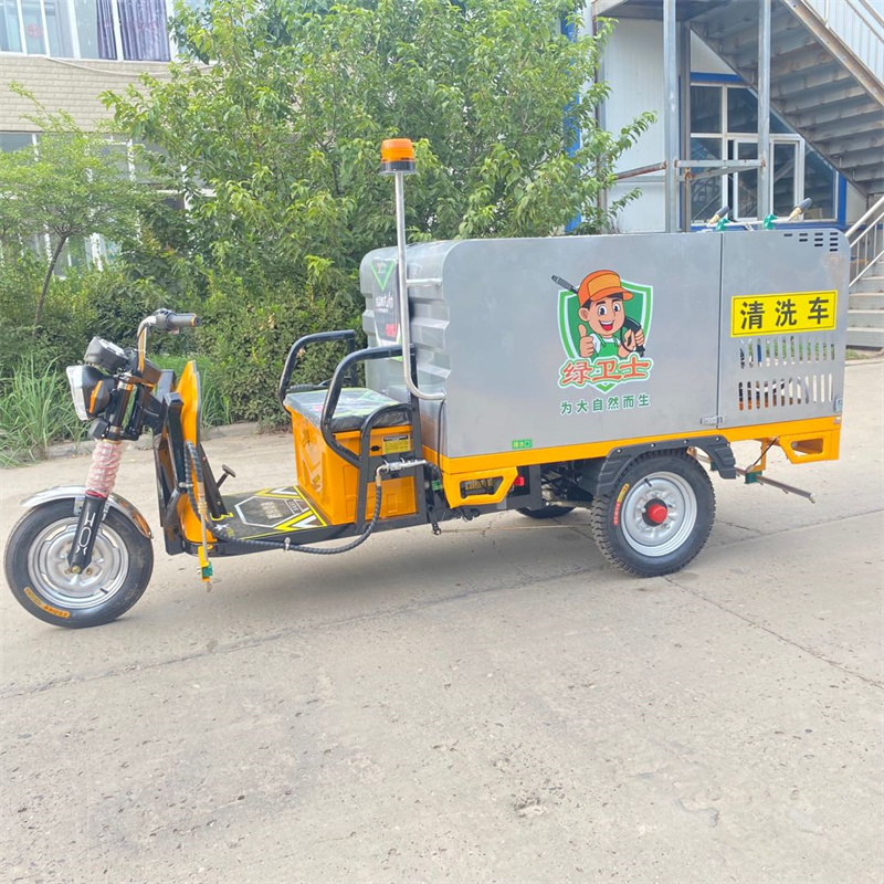 清远电动高压冲洗车CX700A（不锈钢箱体）